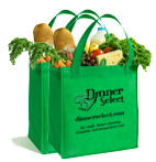 Two Reusable Grocery Bags