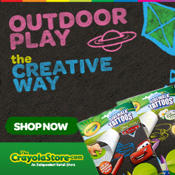 Spring as Sprung at CrayolaStore.com!